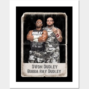 D-Von Dudley Bubba Ray Dudley Posters and Art